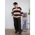 老學院派條紋POLO毛衣 /三色_11
