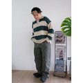 老學院派條紋POLO毛衣 /三色_6