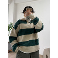 老學院派條紋POLO毛衣 /三色_10
