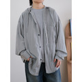 SOFT直線皺皺連帽小外套 /三色_14