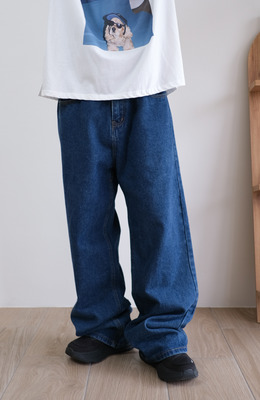 長腿小帥哥直筒褲 /二色