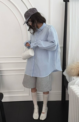 春夏ver.小男孩浪漫紗襯衫 /三色