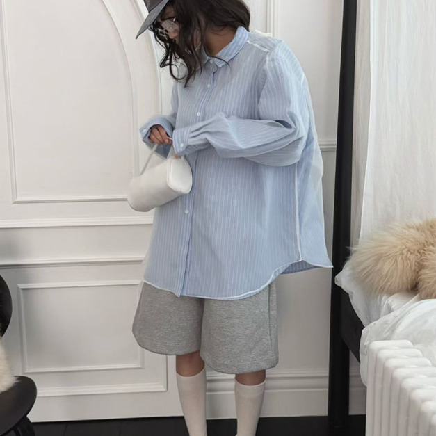 春夏ver.小男孩浪漫紗襯衫 /三色