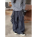 一半襯衫牛仔寬褲 /二色_12