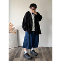 無領大師級罩衫外套_2