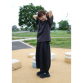 輕尼龍吹小氣球長褲 /二色_1