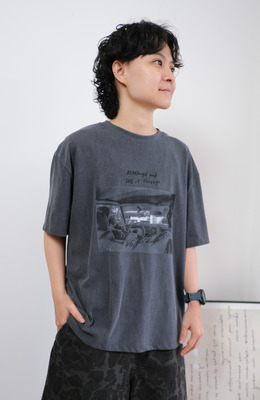 開車兜兜風透麻短袖 /二色
