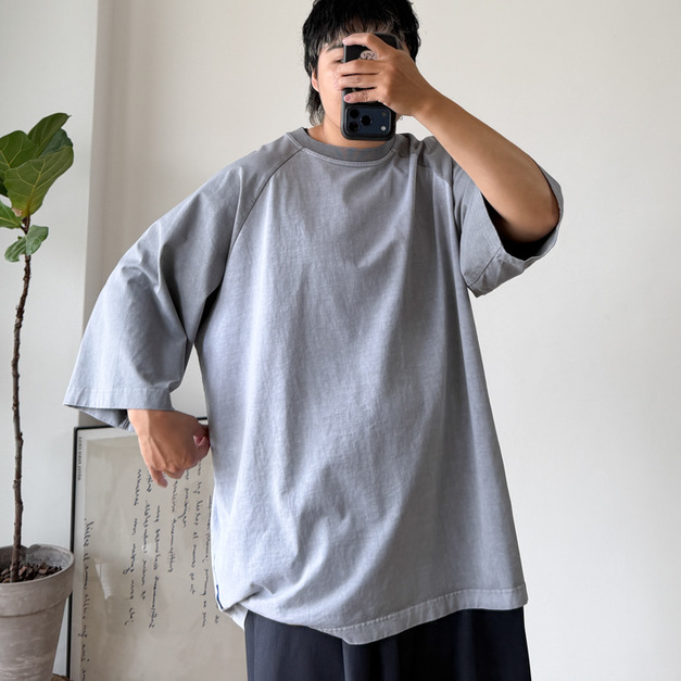 我穿的大大落肩七分袖 /三色