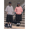CITYBOY寬麻格子襯衫 /二色
