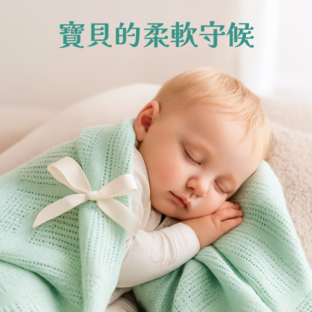 嬰兒純棉透氣洞洞毯