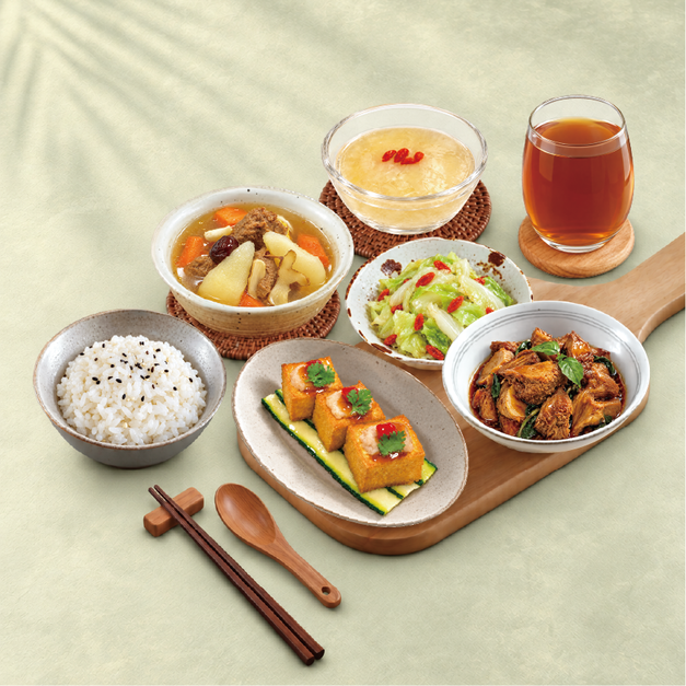【挺益】素食產後住院餐