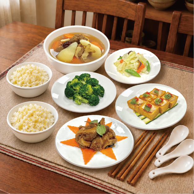 【挺益】素食幸福家庭餐