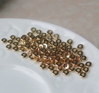 美國保色隔片 14K手鍊 隔片 50入 高品質 高亮度保色持久 手鍊水晶飾品