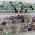 天然石 水然水晶 彩瑩石 紫螢石 10入/份_4