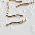 14k 包金 曲線S形彎管 彎管 飾品配件 長3mm*寬1.8mm/2入_2