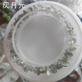 隨形水晶 碎石 彈性手鍊 多款可選 金髮晶 紅石榴 骨幹 透輝石 灰月光_2
