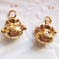 24K 福袋 錢袋 吊墜 保色配件 15*12mm 1入_3