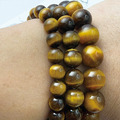 黃虎眼石 閃電黃虎眼 虎眼石手串 黃虎眼 天然5A虎眼石 8mm/10mm/12mm 台中水晶 水晶批發_6