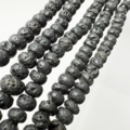 天然石 算盤珠 5A火山石算盤珠 天然 飾品材料 5A火山石 6*4mm 算盤珠 條珠_1