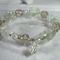 設計款 女款 綠水晶 白水晶 S925銀配飾 設計手鍊_2