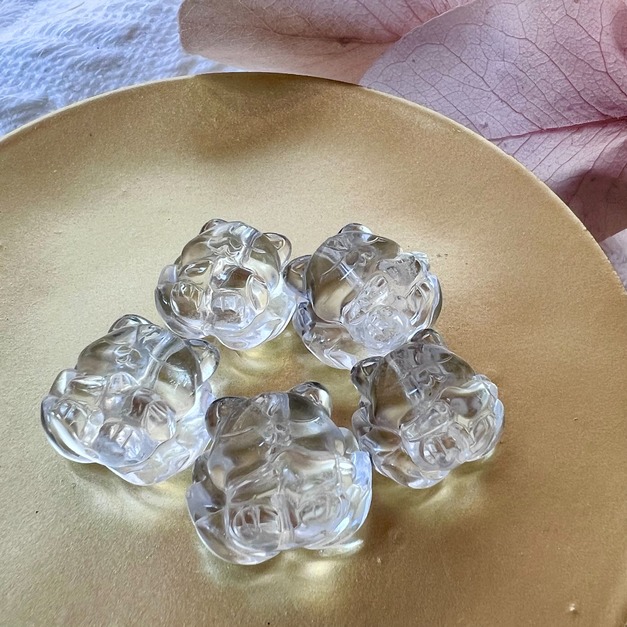 天然水晶 天然白水晶 狐仙 約高 15*寬17*厚12MM 隨機出貨 台中水晶 台中水晶批發 台中批發