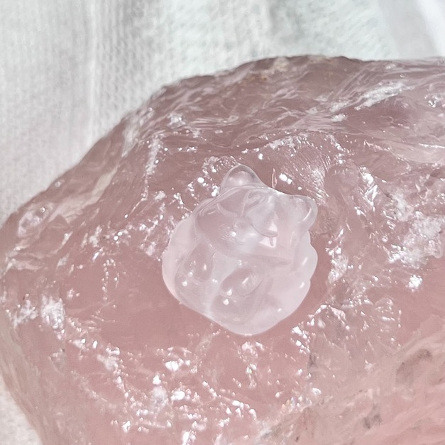天然水晶 天然粉水晶 狐仙 隨機出貨