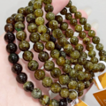 沙佛萊 綠石榴石 6mm/7mm 無染色 水晶手鍊 單圈 台中水晶 水晶批發 台中水晶批發 綠色水晶 水晶 圓珠_3