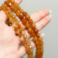 天然石 東陵玉 紅東陵玉 純天然 6mm/8mm 紅東陵手珠 條珠 鑽切 飾品diy 台中水晶 水晶批發_1