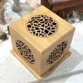 薰香盒 木盒 飾品木盒 兩款可選 淨化盒 鼠尾草 大款 小款 淨化_2