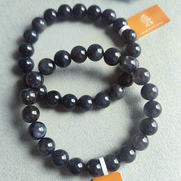 天然水晶 馬島透體堇青石  馬島堇青 堇青石 6mm/7mm/8mm/9mm 單圈 水晶手鍊 台中水晶 水晶批發 台中水晶批發