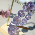 天然水晶 天然波利維亞紫水晶 紫水晶 波利維亞 透體 塔山 13mm/14mm/15mm 實品拍攝 單圈 手鍊
