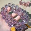 天然水晶 天然波利維亞紫水晶 紫水晶 波利維亞 透體 塔山 13mm/14mm/15mm 實品拍攝 單圈 手鍊_5