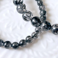 天然水晶 高品黑髮晶 單圈 手鍊 6mm/7mm/8mm_1