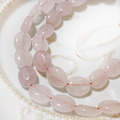 天然水晶 隨形水晶 粉晶 條珠 8-10MM 天然水晶 通孔 純天然_1