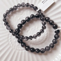 天然水晶 高品黑髮晶 單圈 手鍊 6mm/7mm/8mm_4