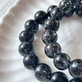 天然水晶 高品黑髮晶 單圈 手鍊 9mm/10mm