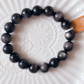 天然雙眼銀曜石 單圈 手鍊 6mm/8mm/10mm/12mm_4