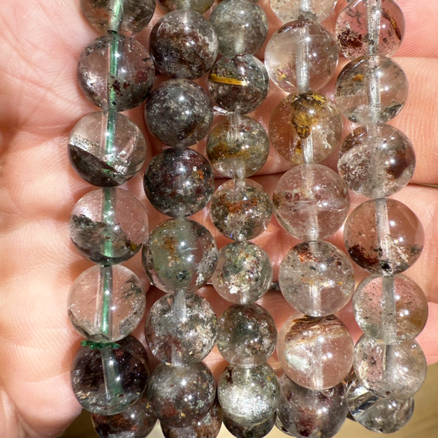天然水晶 四季幽靈 幽靈 7~11mm 台中水晶 台中水晶批發 水晶批發
