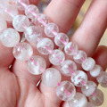 小高品雪花幽靈 天然水晶 雪花幽靈 水晶手鍊 單圈 手鍊 7mm/8mm/10mm_2