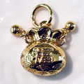 24K 福袋 錢袋 吊墜 保色配件 15*12mm 1入_5