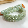 天然水晶 綠祖母晶 閃片 水晶手鍊 單圈 8mm / 9mm