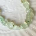 天然隨形葡萄石 天然水晶 葡萄石 條珠 8-10mm 1條_1