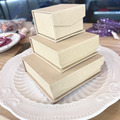 紙盒 飾品收納盒 磁吸式掀蓋紙盒 大/中/小 三種尺寸 1入 手鍊盒 戒指盒