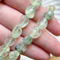 天然隨形葡萄石 天然水晶 葡萄石 條珠 8-10mm 1條_4