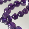 天然水晶 紫水晶 天然紫水晶/巴西紫水晶 雲霧 冰裂 實品拍攝 單圈 手鍊 7mm/9mm/9.8mm