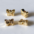 精緻小蝴蝶 金色 24K 隔珠 5.8*7.9mm 1入_1