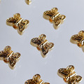 精緻小蝴蝶 金色 24K 隔珠 5.8*7.9mm 1入_3