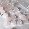 天然水晶 粉晶 心形 愛心 隔珠 1顆_3