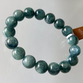 天然水晶 天然藍綠晶 綠晶 6+mm/12mm 單圈 實品拍攝 手鍊_3