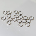 304不鏽鋼 雙圈 開口圈 c圈 0.5*4mm/0.6*5mm 保色度持久 約100入 diy手鏈項鍊耳飾 手工材料_3